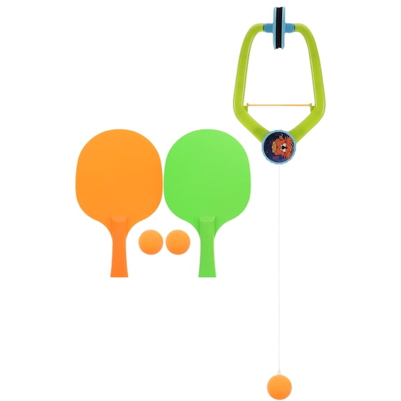 EXHUMKY Space Saving Adjustable Table Tennis Trainer Gear for Indoor Training in Assorted Colors