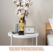 EXHUMKY Plastic Soccer Trophy Award for Sports Competitions, Team Celebrations, Company Events, and Athletic Achievements