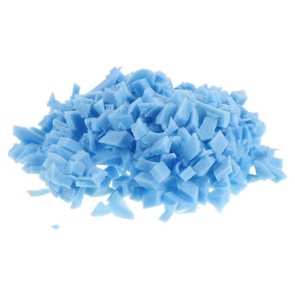 EXHUMKY Bean Bag Foam Filler Memory Foam Filling in Sky Blue for Replacement Seating Comfort