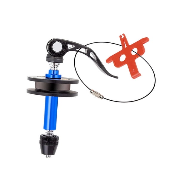 EXHUMKY Black Stainless Steel Bike Chain Tensioner 1Pc Chain Keeper for Maintenance
