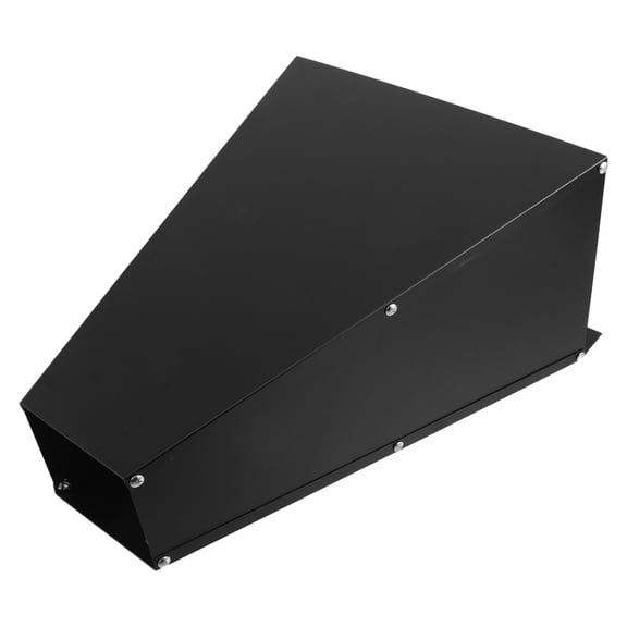 EXHUMKY Black Chicken Kill Cone for Home Use Easy Installation and Cleaning