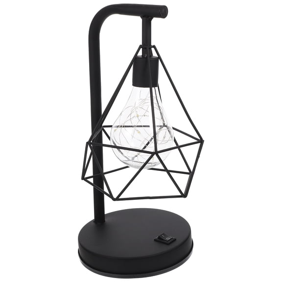 EXHUMKY Bird's Nest Pattern Lamp Night Light Copper Black 1Pack