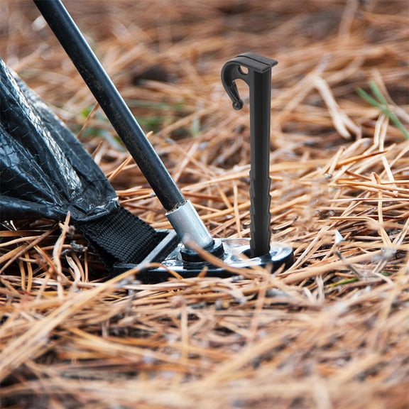 EXHUMKY Camping Stakes Heavy Duty 50Pcs Plastic for Tent and Canopy Stability