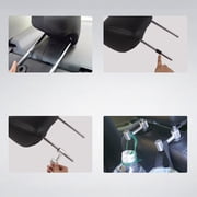 EXHUMKY Car Hanger Back Seat Hook for Organizing Handbags Clothes and Umbrellas Black