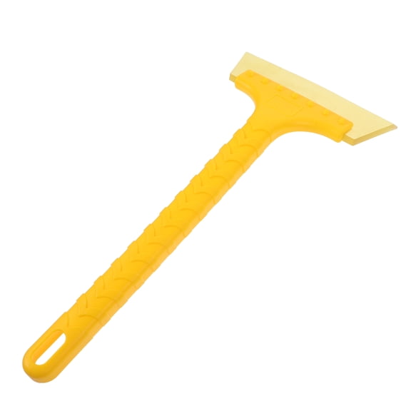EXHUMKY Scraper for Car with Rubber and ABS Material Hard Plastic Handle for Ice Removal