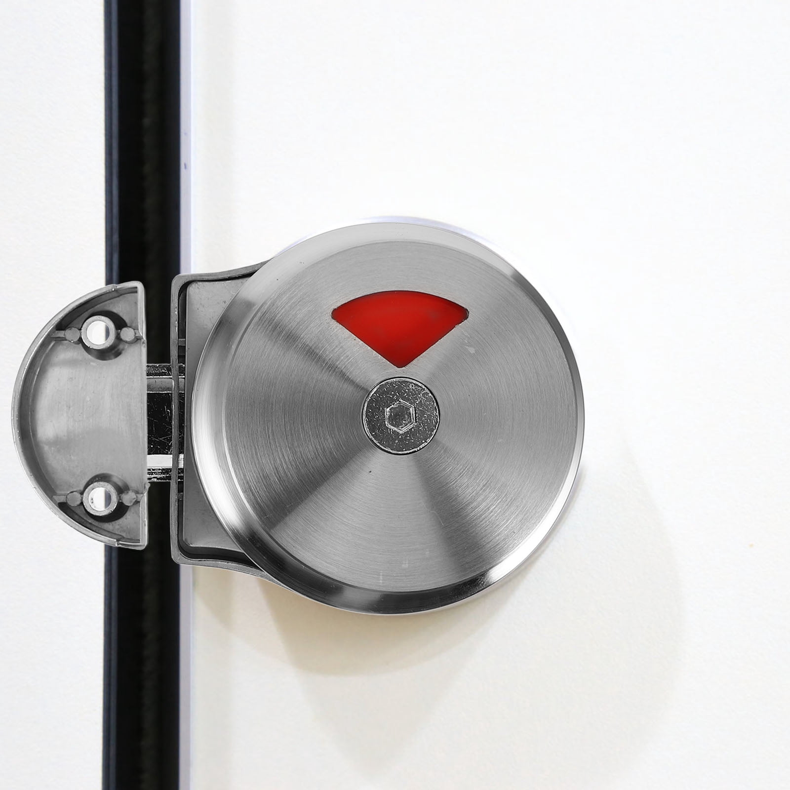 Lock Engaged Status EXHUMKY Commercial Restroom Stall Lock with Clear Vacant Engaged ...