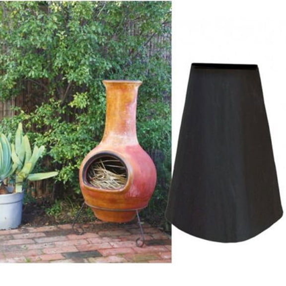 EXHUMKY 1Pc Folding Outdoor Stove Cover with Water Resistant Material and Elastic Bottom Cord