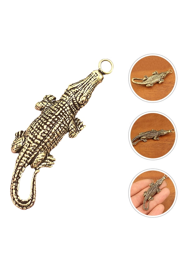 Brass Animal Keychain Pendant, , Keyring Accessory, 1 Pack