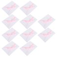 thumbnail image 1 of EXHUMKY 10Pcs White Photo Letter Envelopes Natural Paper with Creative Bow for Cards, 1 of 8