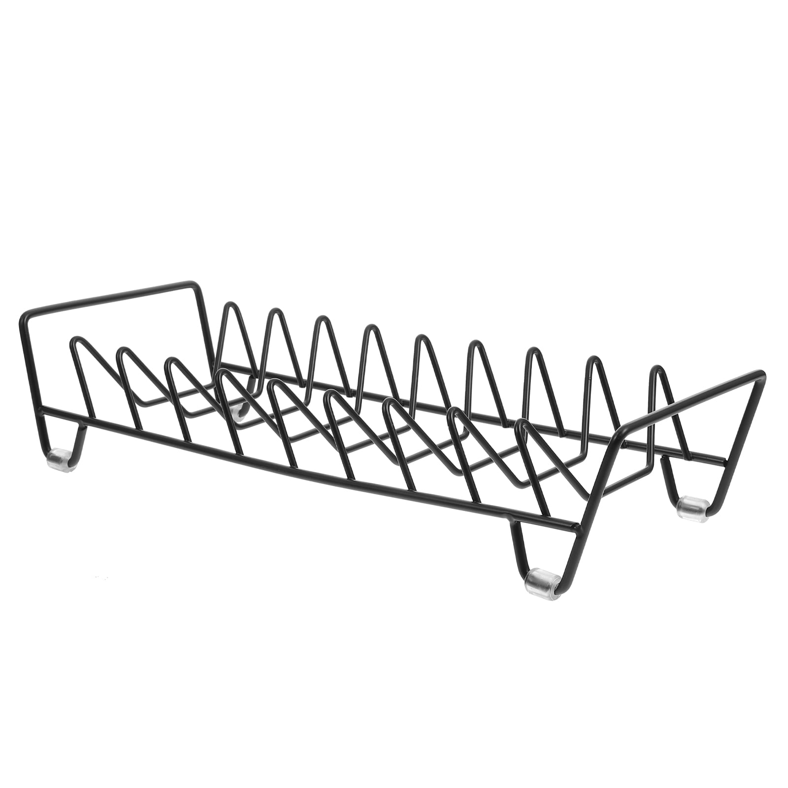 EXHUMKY Delicate Plate Rack Black Draining 1Pack - Walmart.com