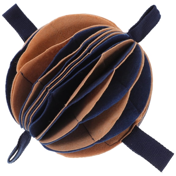 EXHUMKY Sniffing Ball Dog Feeding Toy Polyester for Feeding Time 1Pack