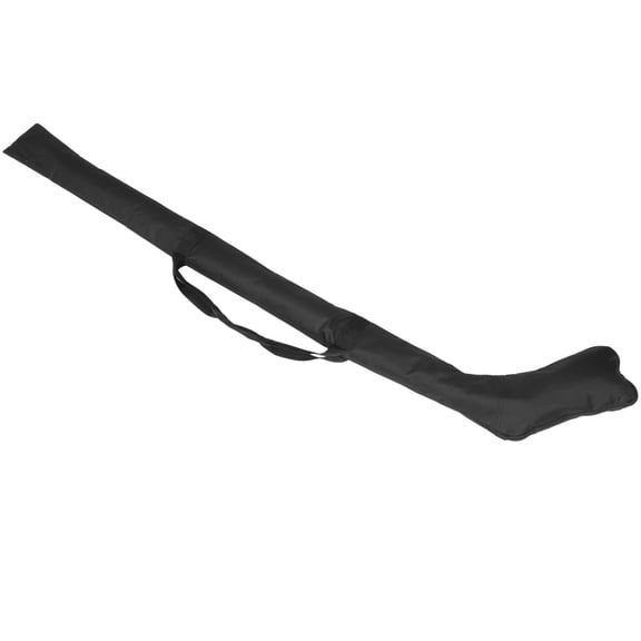 EXHUMKY Black Hockey Stick Storage Bag Wear Resistant Oxford Cloth Zipper Closure