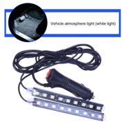 EXHUMKY Atmosphere Lamps for Cars Interior Trim Lights Black Plastic 1Pack