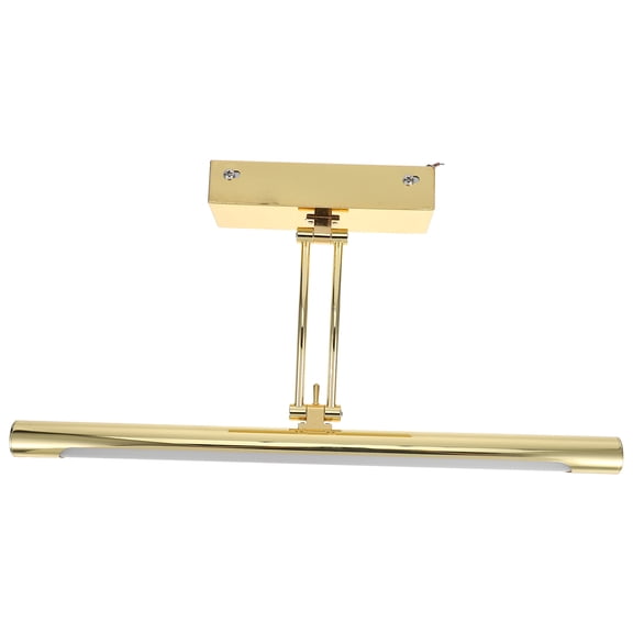 EXHUMKY Modern Swing Arm Wall Lamp LED Mirror Headlight for Bathroom and Bedroom