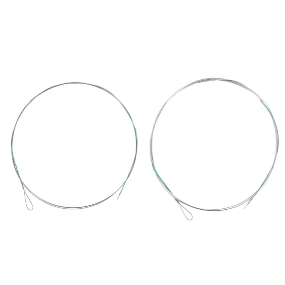 EXHUMKY Erhu Accessories 2Pcs Durable Erhu Strings for Sound Quality