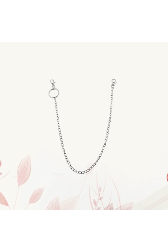 Metal Jeans Chain for Pants Fashionable Cool Accessory with Smooth Surface