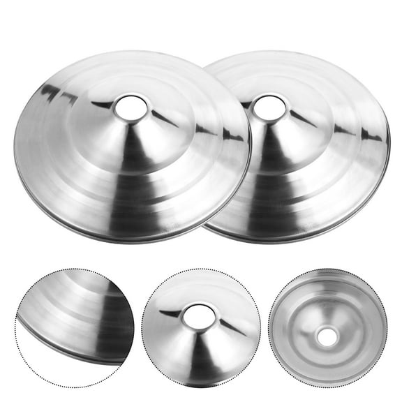 EXHUMKY Stainless Steel Flagpole Mount Collar for Secure Flag Display in Backyard Or Veranda