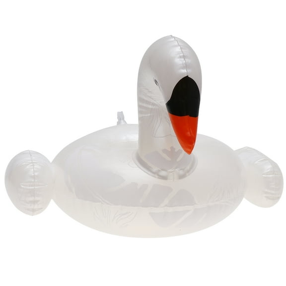 EXHUMKY Inflatable Swan Beer Holder for Pool, Lightweight Safe PVC, Accessory