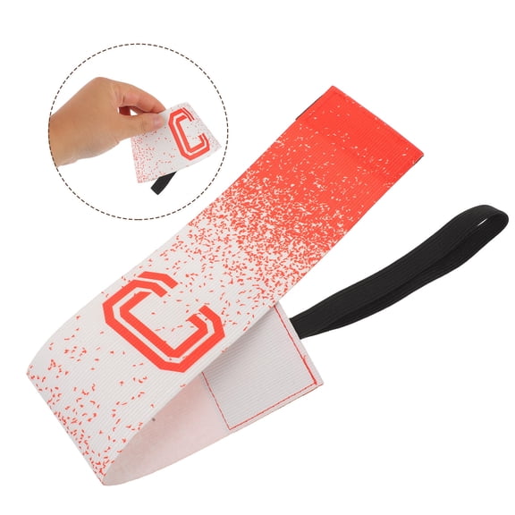 EXHUMKY Adjustable Football Captain Armband for Adults and Youth, Elastic Polyester Nylon, Multiple Color Options