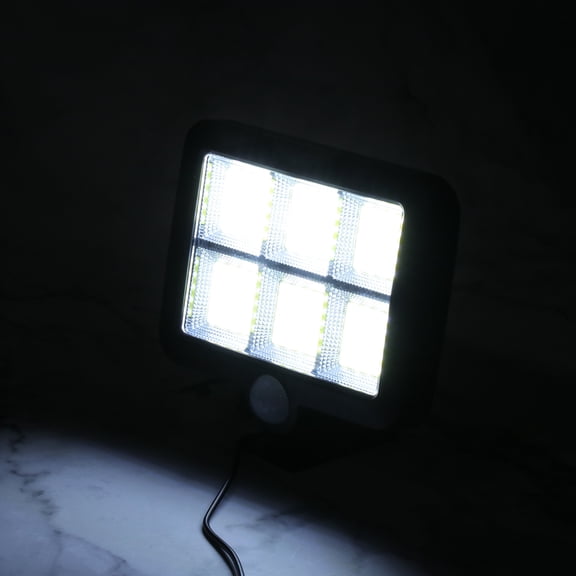 EXHUMKY Split Solar Wall Lamp with 120 LED and Human Body or for Home Outdoor Use in Assorted Colors