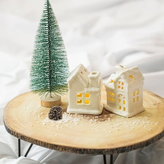 EXHUMKY Pure Copper Statue Elephant Figurine Golden 1Set Tabletop Ornament