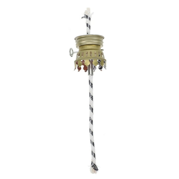 EXHUMKY Adjustable Golden Metal Kerosene Lamp Holder for DIY Projects Classic Design 1Pcs