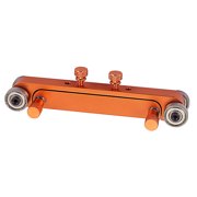 EXHUMKY Guitar Saddle Sanding Roller Orange for Luthiers Precision Tuning