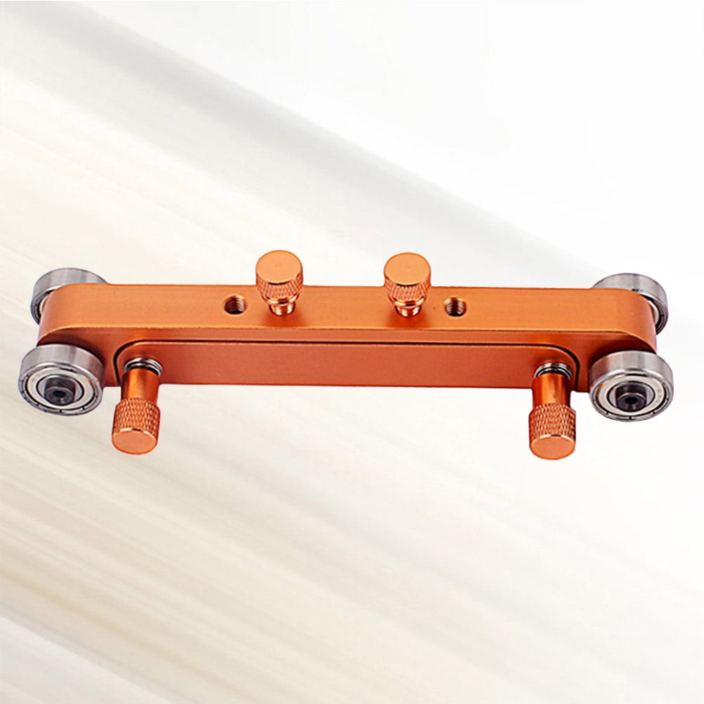 EXHUMKY Orange Guitar Accessory Saddle Nut Sander for Bone Plastic and Composite Nuts