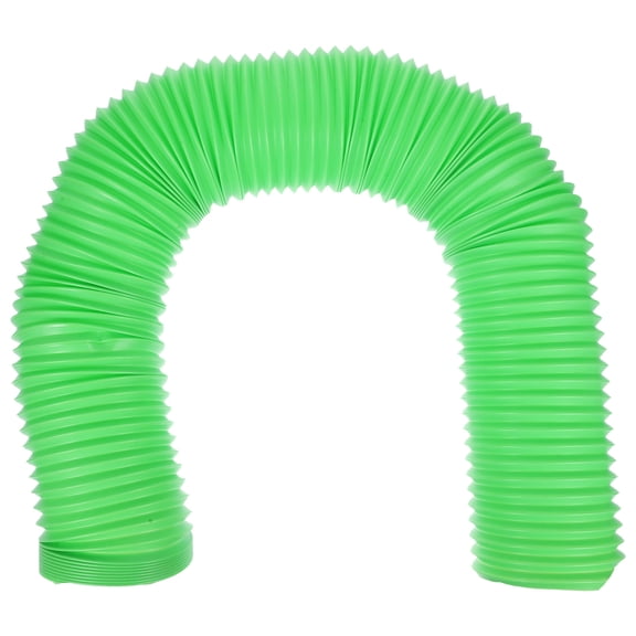 EXHUMKY Plastic Hamster Tunnel Green Flexible Pet Tube for Exercise and Hideout
