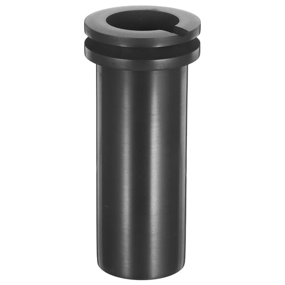 EXHUMKY Durable Graphite Crucible for Silver and Copper Smelting High Temp Resistance