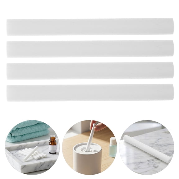 EXHUMKY Humidifier Replacement Wicks White Fiber for Efficient Absorption 60Pcs