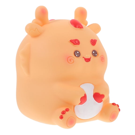 EXHUMKY Coin Saving Pot Bank Vinyl 1Pcs Bedroom New Year