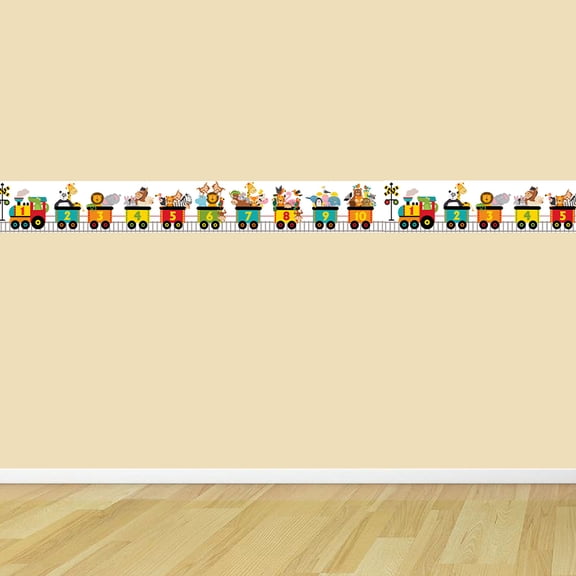 EXHUMKY Kids Wall Decal in Assorted Colors for Bedroom Decoration, Removable and Reusable, 1 Piece