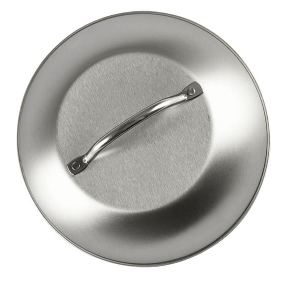 EXHUMKY Griddle Basting Cover Pot Lid Stainless Steel Keep Food Fresh 1Pack