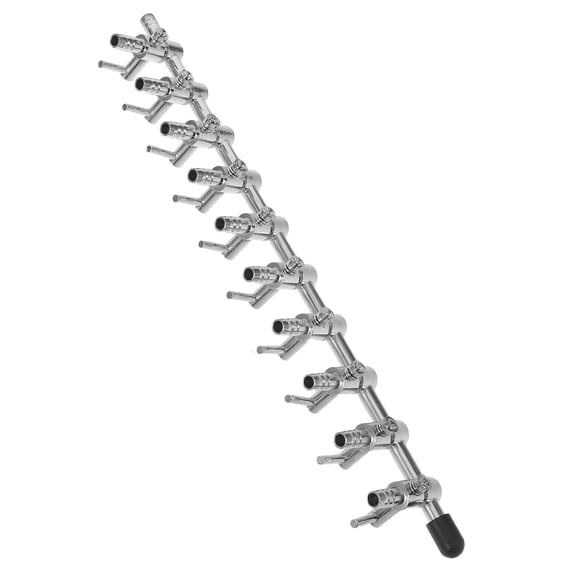 EXHUMKY Durable Metal Air Distributor Silver for Optimal Water Oxygenation in Aquatic Ecosystems