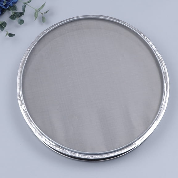 EXHUMKY Fine Mesh Stainless Steel Sieve Vibrating Sifter Screen for Baking and Storage Use