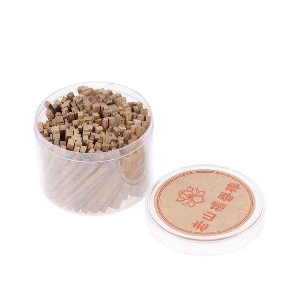 EXHUMKY Natural Wooden Sandalwood Stick Incense for Purifying Air and Enhancing Ambiance