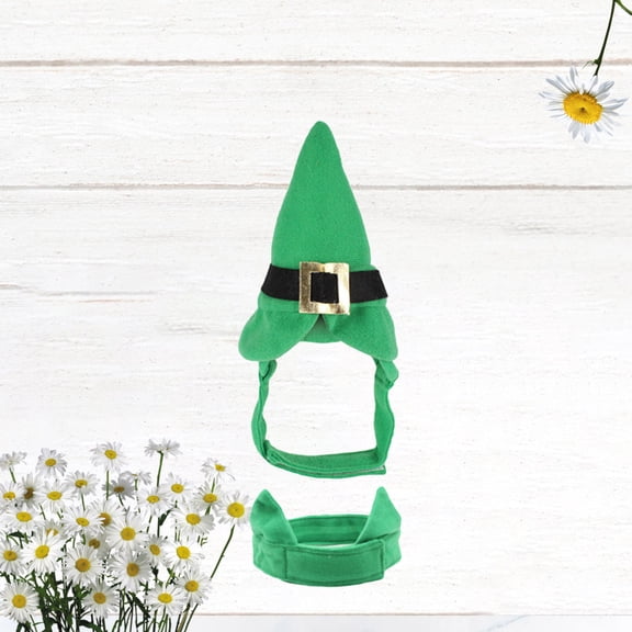 EXHUMKY St. Patty's Day Doggie Clothing, Green Pet Costume, Fine Workmanship,