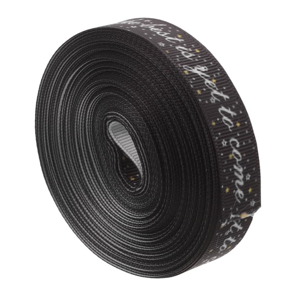 EXHUMKY Polyester Ribbon 1 Roll for Graduation Season Diy Bow Making and Packaging Material