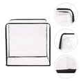 thumbnail image 1 of EXHUMKY Transparent PVC Pressure Cooker Cover Waterproof Protective Kitchen Appliance Guard, 1 of 8