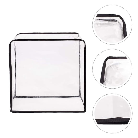 EXHUMKY Foldable PVC Pressure Cooker Cover for Kitchen Appliance and Heat Resistance