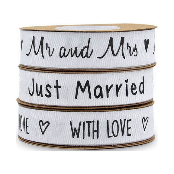 EXHUMKY Multi- Ribbon 1 Piece for Wrapping, Crafts, Party Decorations, and Projects