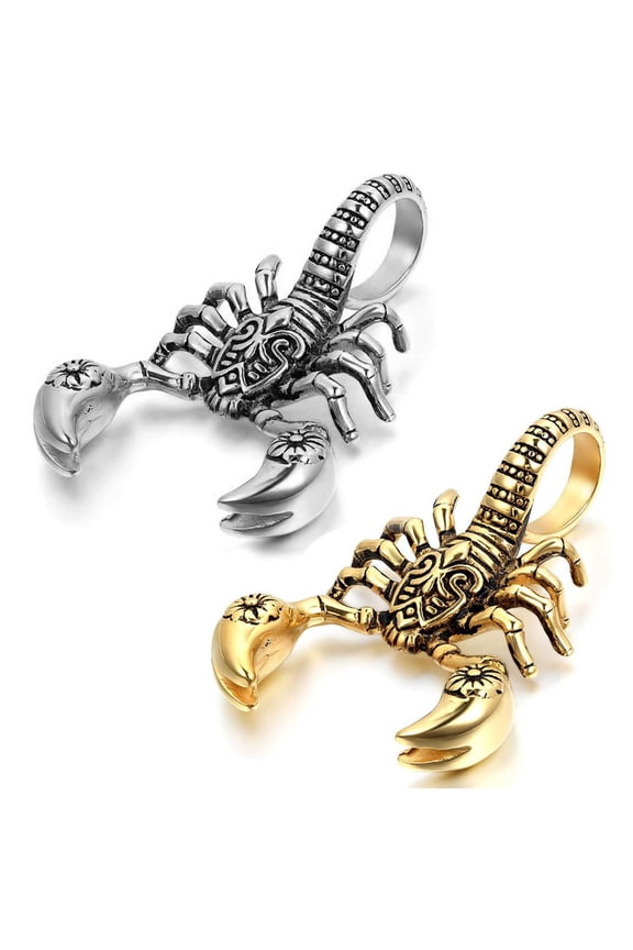 Men's Jewelry Scorpion Necklace Hip Hop Alloy Durable 1Pcs Everyday Wearing