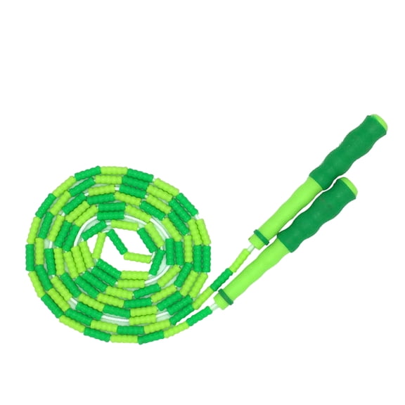 EXHUMKY Skipping Rope Bamboo Workout Rope with Easy Adjust Antislip Handles