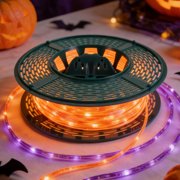 EXHUMKY Space Saving String Light Storage Reel, Plastic Cord Organizer Spool with Easy Winding for Christmas Holiday Lights