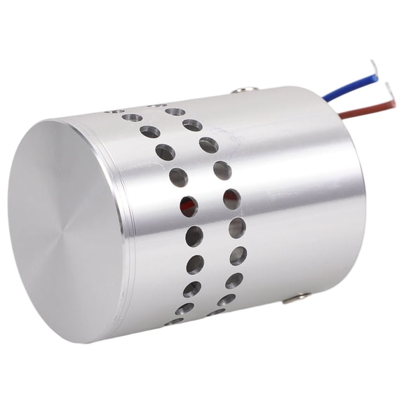 EXHUMKY LED Spiral Wall Sconce Light Aluminium Warm White 1-Pack for Adults KTV Wall Lighting