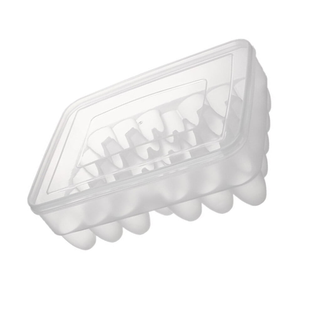 EXHUMKY Flexible Plastic Freezer Container, Space-Saving Kitchen Storage Box for Home Use, and Leak-Proof Design