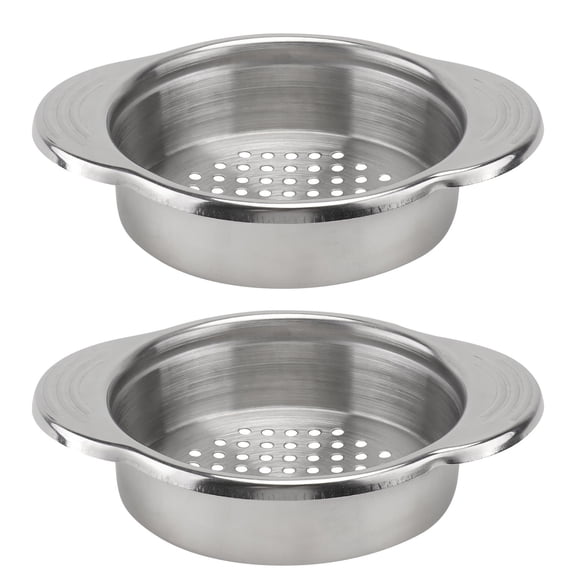 EXHUMKY Ultrafine Mesh Strainer for Water Draining, Stainless Steel, 2Pcs