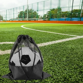 EXHUMKY Lightweight Breathable Mesh Sports Bag for Soccer Basketball Gym Gear Storage Portable Athletic Equipment Carrier