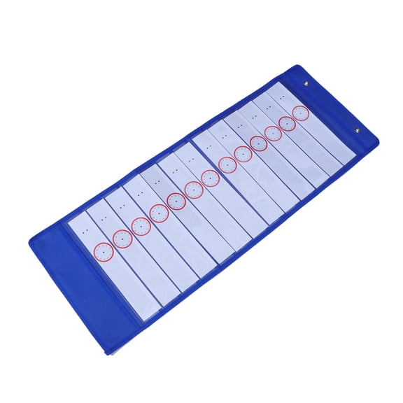 EXHUMKY Classroom Time Management Schedule Cloth, 1 Pack Student Organizer Accessory for Effective Learning and Classroom Use